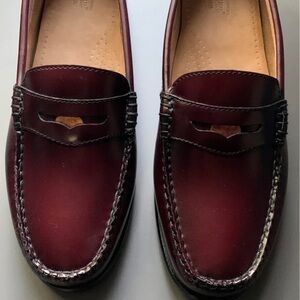 G.H. Bass & Co. Rich Burgundy Loafers Women’s 10W
